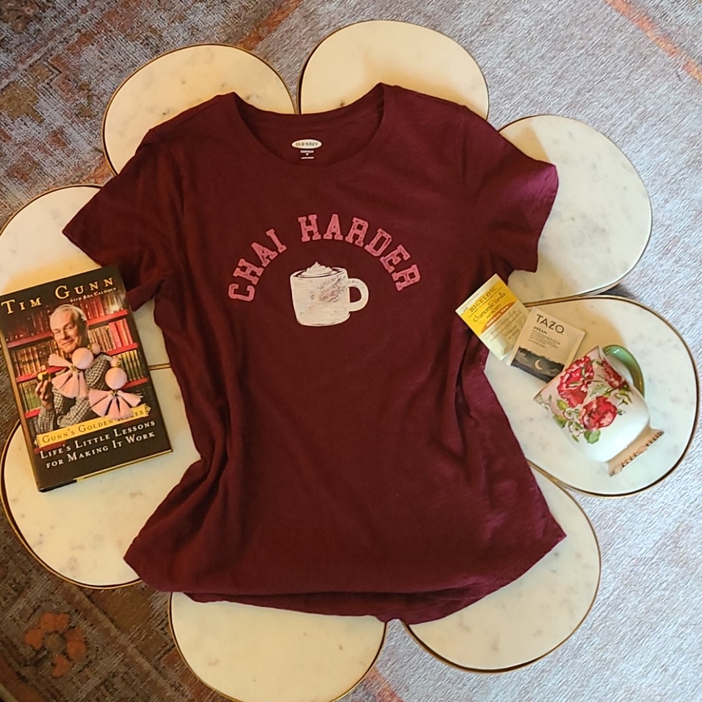 Old Navy Chai Harder Tee